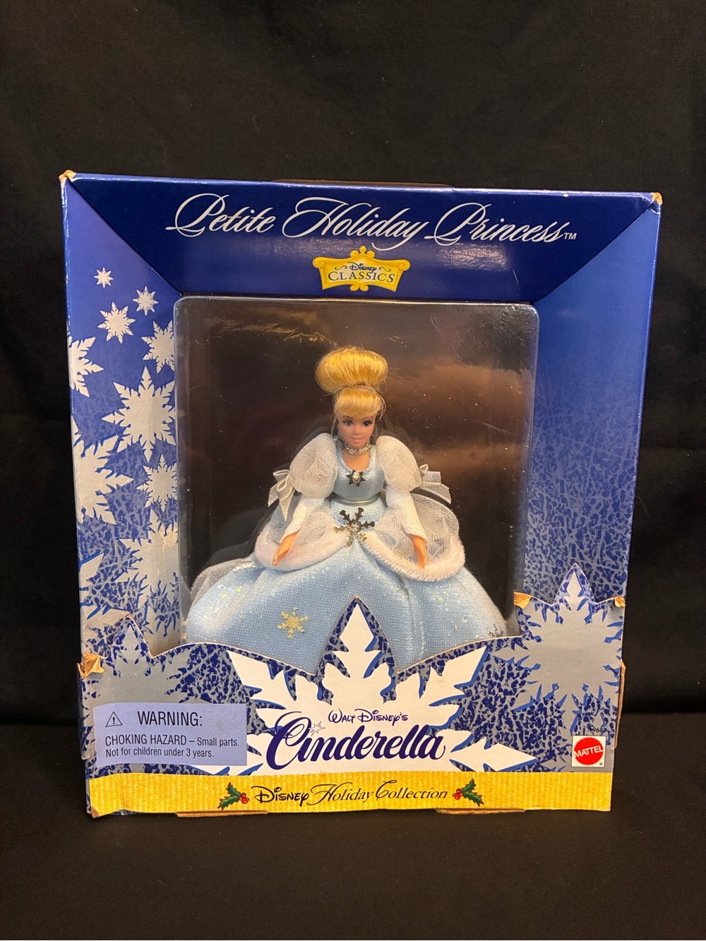 1998 Vintage Disney Cinderella Petite Holiday Princess | NIB | Mattel